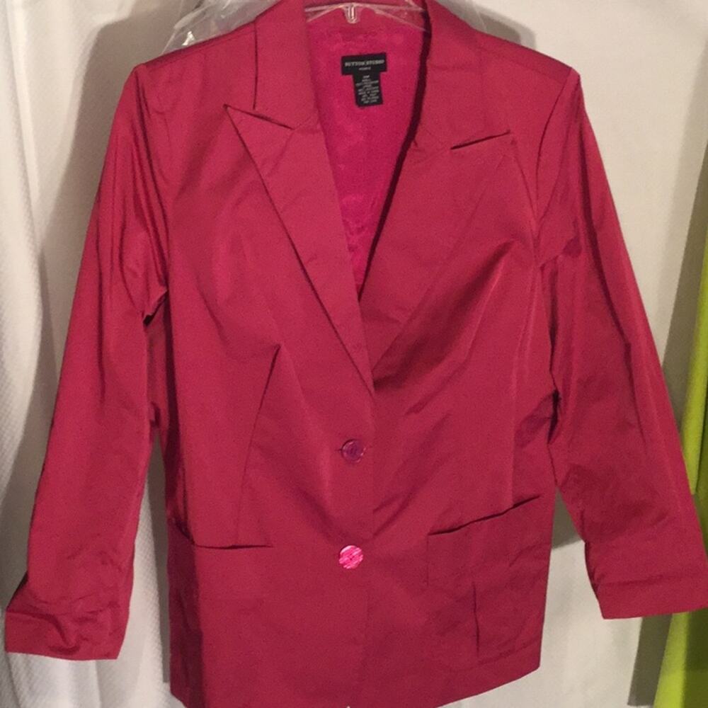 Sutton studio 22 Hot pink lined blazer worn once